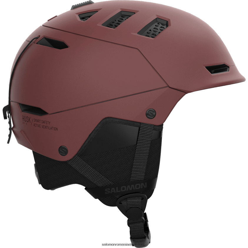 Salomon roibă casca barbati - husk pro mips 6D8X2J1263