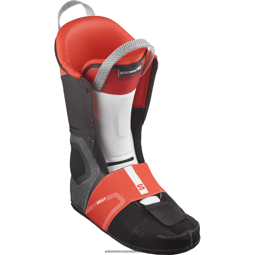 Salomon aurora gri/negru/rosu ghete pe pista barbati - s/pro supra boa 120 6D8X2J1238
