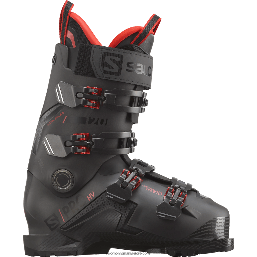 Salomon belluga metalic/roșu metalic ghete pe pista pentru barbati - s/pro hv 120 6D8X2J1228