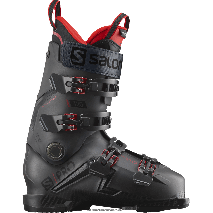 Salomon belluga/roșu/negru ghete pe pista pentru barbati - s/pro mv 120 6D8X2J1222