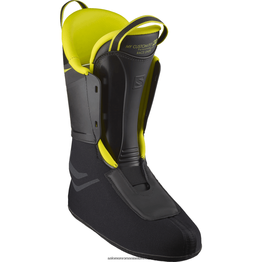 Salomon cer de noapte/verde acid/negru ghete pe pista pentru barbati - s/pro hv 130 6D8X2J1227