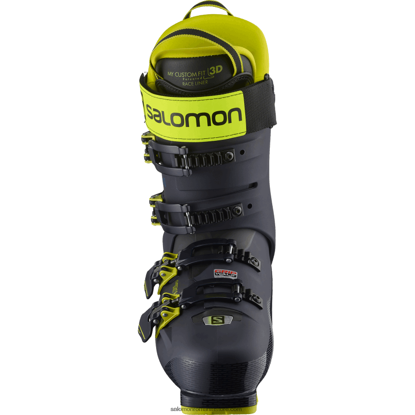 Salomon cer de noapte/verde acid/negru ghete pe pista pentru barbati - s/pro hv 130 6D8X2J1227