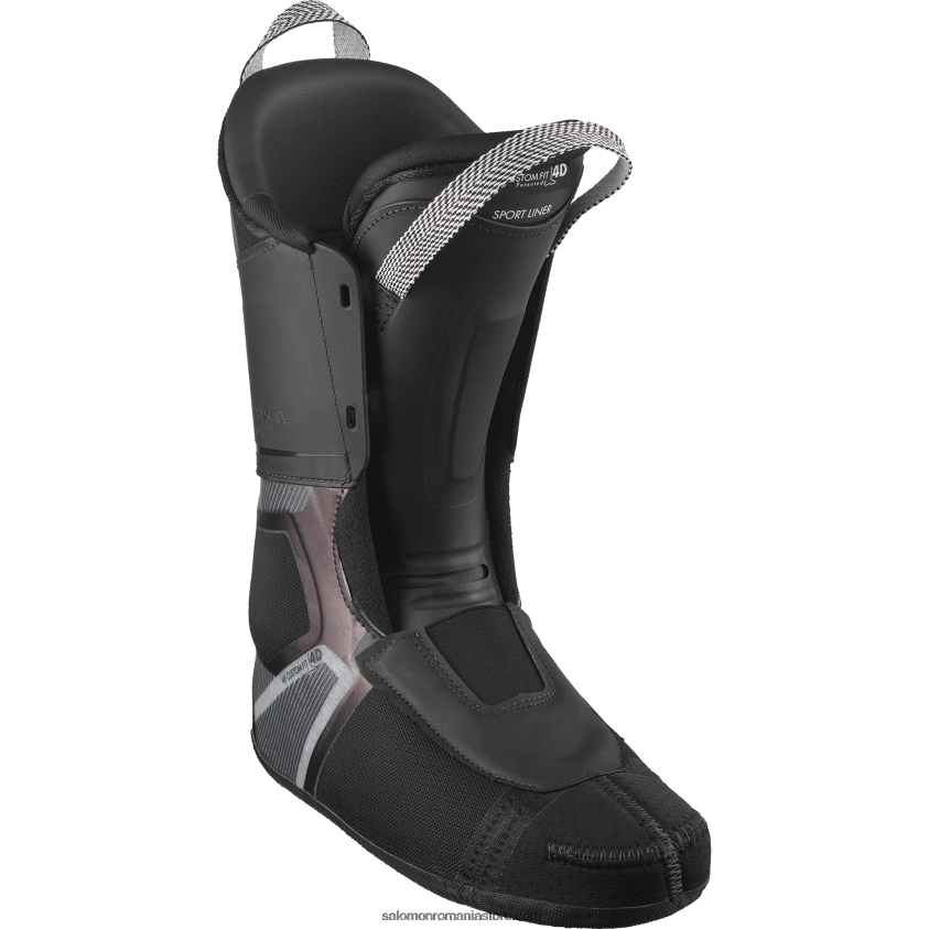 Salomon metal negru/titan ghete pe pista pentru barbati - s/pro alpha 110 6D8X2J1237