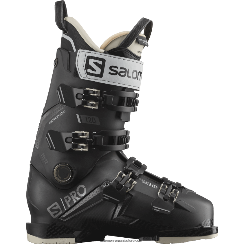 Salomon neagră/zi ploioasă/beluga ghete pe pista pentru barbati - s/pro mv 120 6D8X2J1223