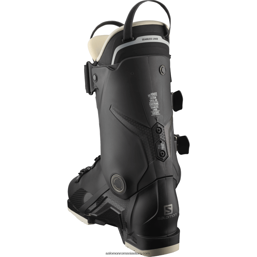 Salomon neagră/zi ploioasă/beluga ghete pe pista pentru barbati - s/pro mv 120 6D8X2J1223
