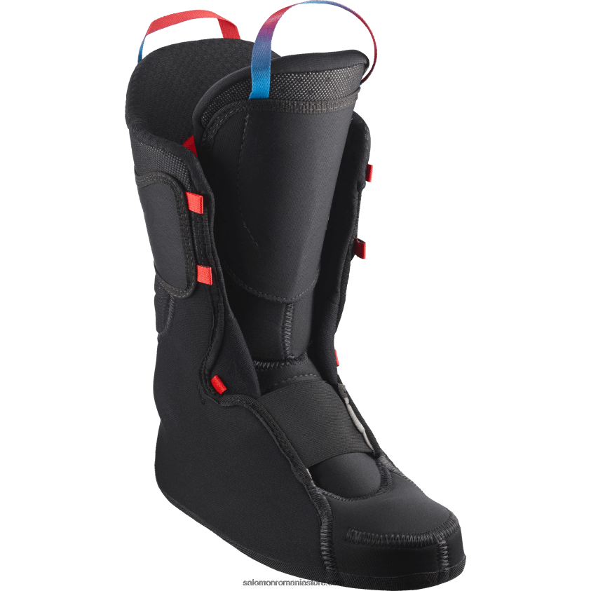 Salomon neagra/zi ploioasa/rosu cizme de turism pentru barbati - s/lab mtn 6D8X2J1214