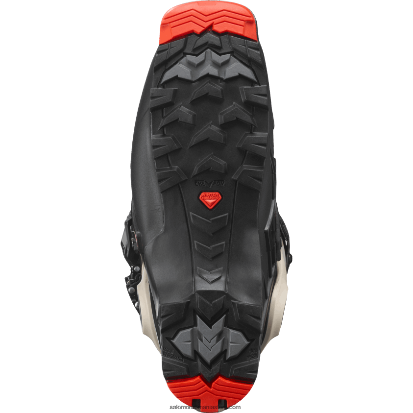 Salomon neagra/zi ploioasa/rosu cizme de turism pentru barbati - s/lab mtn 6D8X2J1214