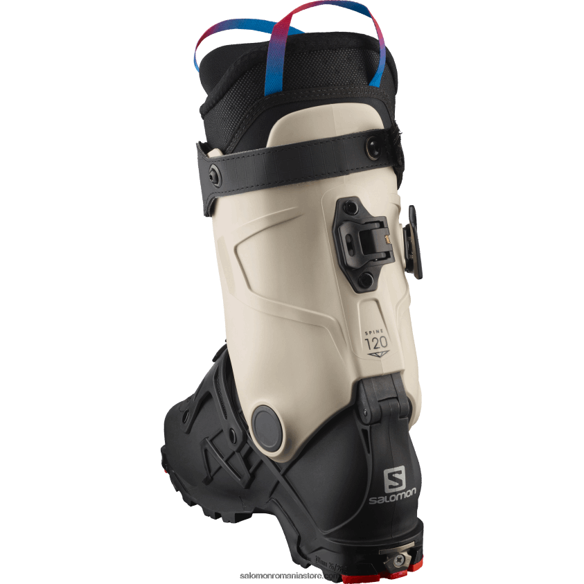 Salomon neagra/zi ploioasa/rosu cizme de turism pentru barbati - s/lab mtn 6D8X2J1214