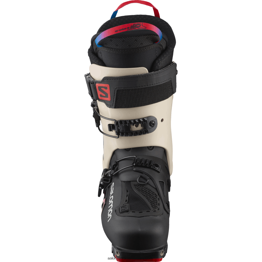 Salomon neagra/zi ploioasa/rosu cizme de turism pentru barbati - s/lab mtn 6D8X2J1214