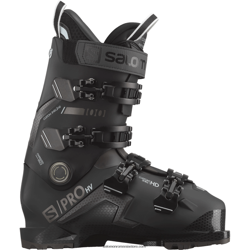 Salomon negru/belluga/gri ghete pe pista pentru barbati - s/pro hv 100 6D8X2J1229