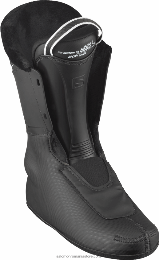 Salomon negru/verde ulei/alb ghete pe pista barbati - s/pro mv 90 cs 6D8X2J1240