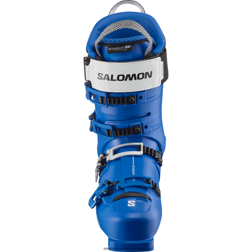 Salomon rasa albastru/alb ghete pe pista barbati - s/pro alpha 130 el 6D8X2J1215