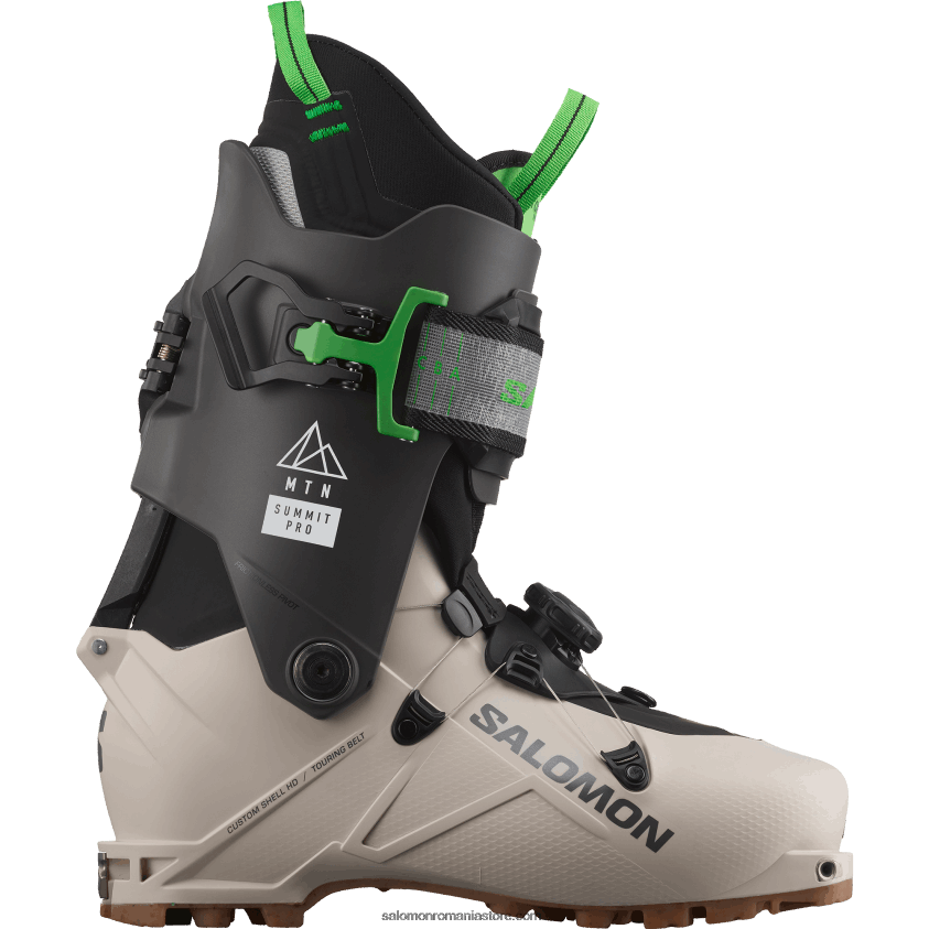 Salomon zi ploioasă/belluga/verde neon pastel 1 ghete de turism pentru bărbați - mtn summit pro 6D8X2J1221