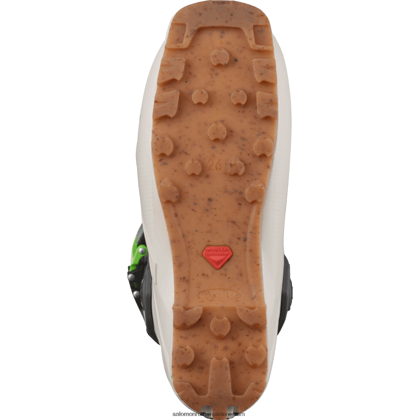 Salomon zi ploioasă/belluga/verde neon pastel 1 ghete de turism pentru bărbați - mtn summit pro 6D8X2J1221