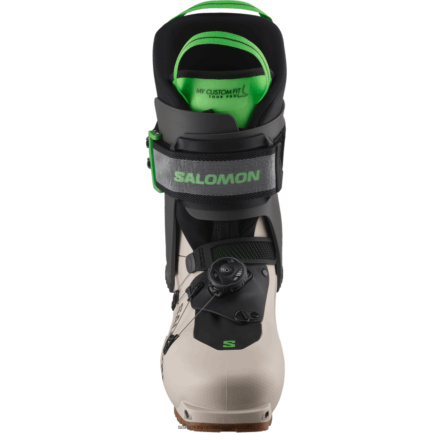 Salomon zi ploioasă/belluga/verde neon pastel 1 ghete de turism pentru bărbați - mtn summit pro 6D8X2J1221