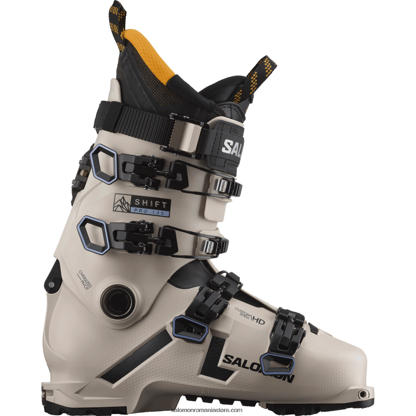 Salomon zi ploioasă/neagră/energie solară cizme freeride barbati - shift pro 130 la 6D8X2J1224