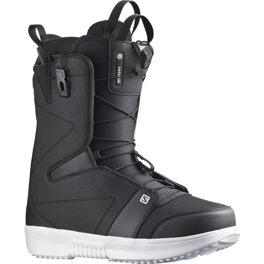 Salomon alb negru cizme de snowboard pentru bărbați - facțiune 6D8X2J1111
