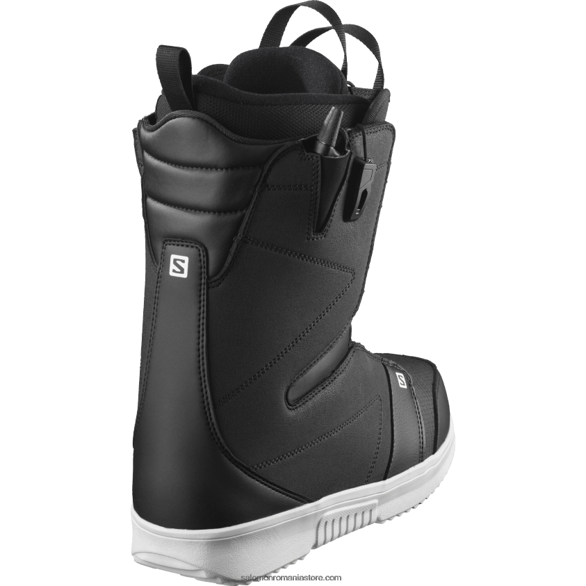Salomon alb negru cizme de snowboard pentru bărbați - facțiune 6D8X2J1111