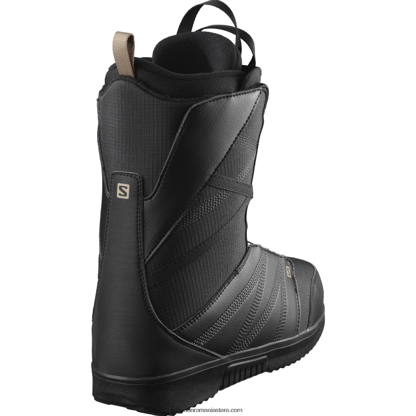 Salomon caju negru/prăjit cizme snowboard barbati - titan boa 6D8X2J598