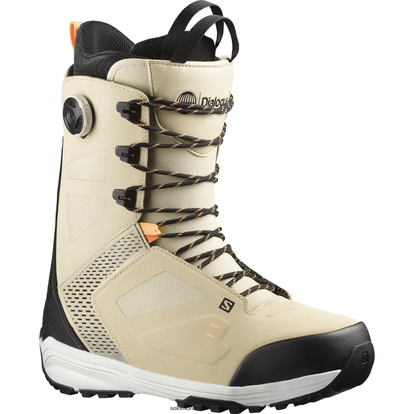 Salomon ceață/negru/alb cizme snowboard barbati - dialog lace sj boa 6D8X2J585