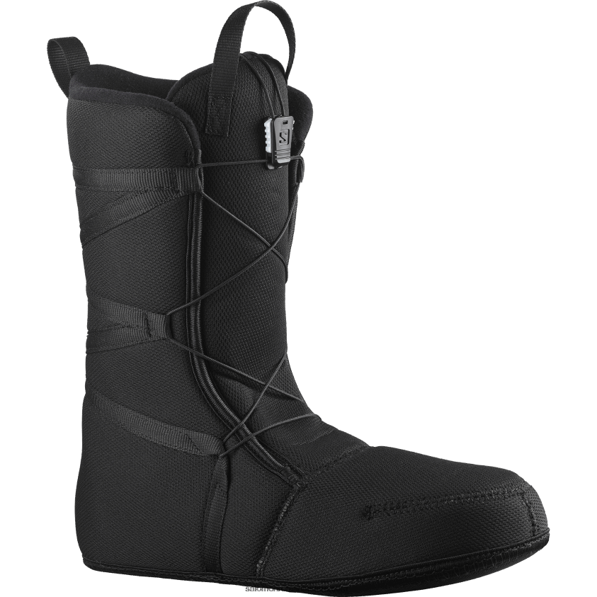 Salomon gri/negru/alb cizme de snowboard pentru bărbați - faction boa 6D8X2J599