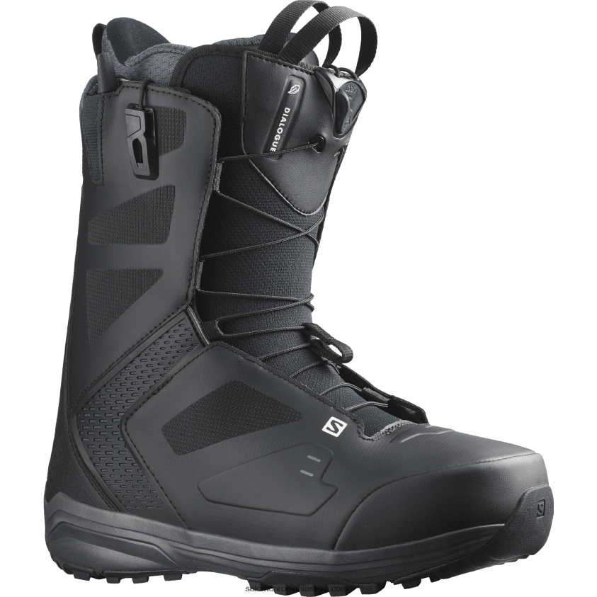Salomon negru/magnet cizme snowboard barbati - dialog wide jp 6D8X2J601
