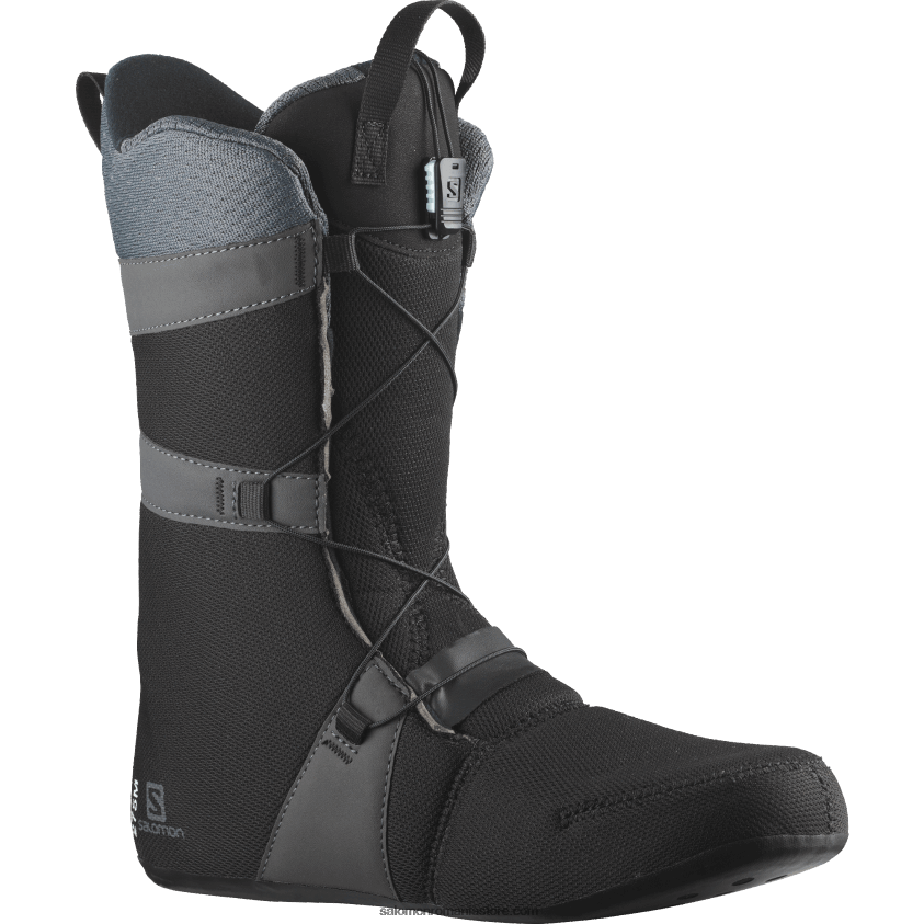 Salomon negru/magnet ghete snowboard barbati - dialog dual boa wide jp 6D8X2J594