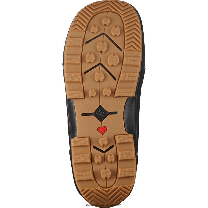 Salomon verde armată-x/negru/zi ploioasă ghete de snowboard pentru bărbați - echo dual boa wide 6D8X2J592