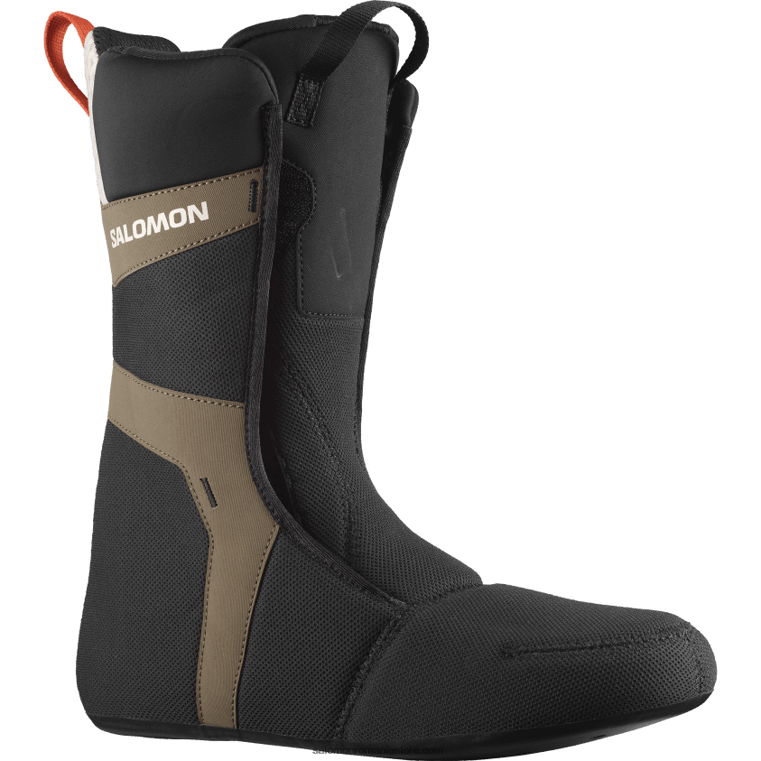 Salomon verde armată-x/negru/zi ploioasă ghete snowboard bărbați - echo dual boa 6D8X2J581