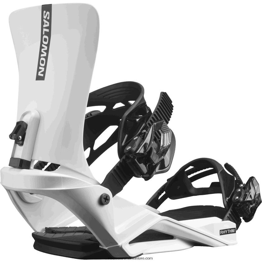 Salomon alb legături pentru snowboard bărbați - ritm 6D8X2J609
