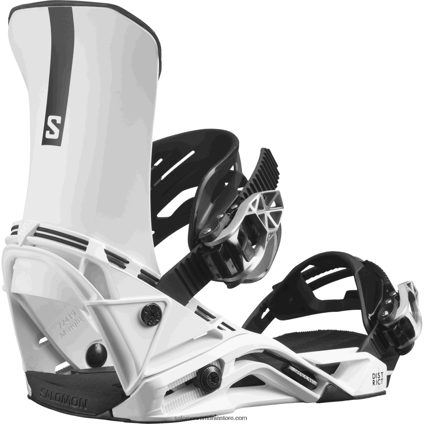 Salomon alb legături snowboard bărbați – raion 6D8X2J603