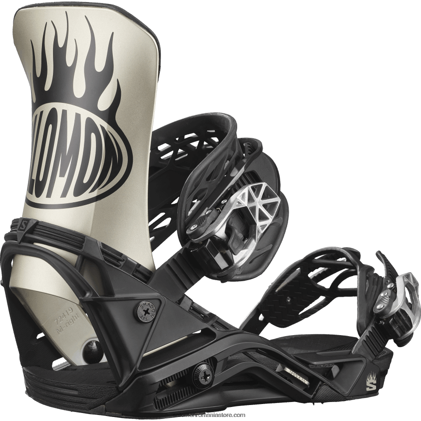 Salomon aur metalic legături snowboard bărbați - echipa district pro 6D8X2J619