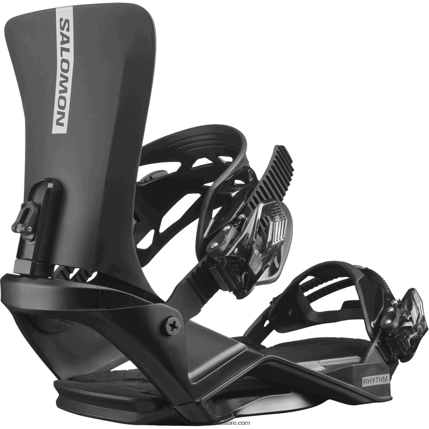 Salomon negru legături pentru snowboard bărbați - ritm 6D8X2J606