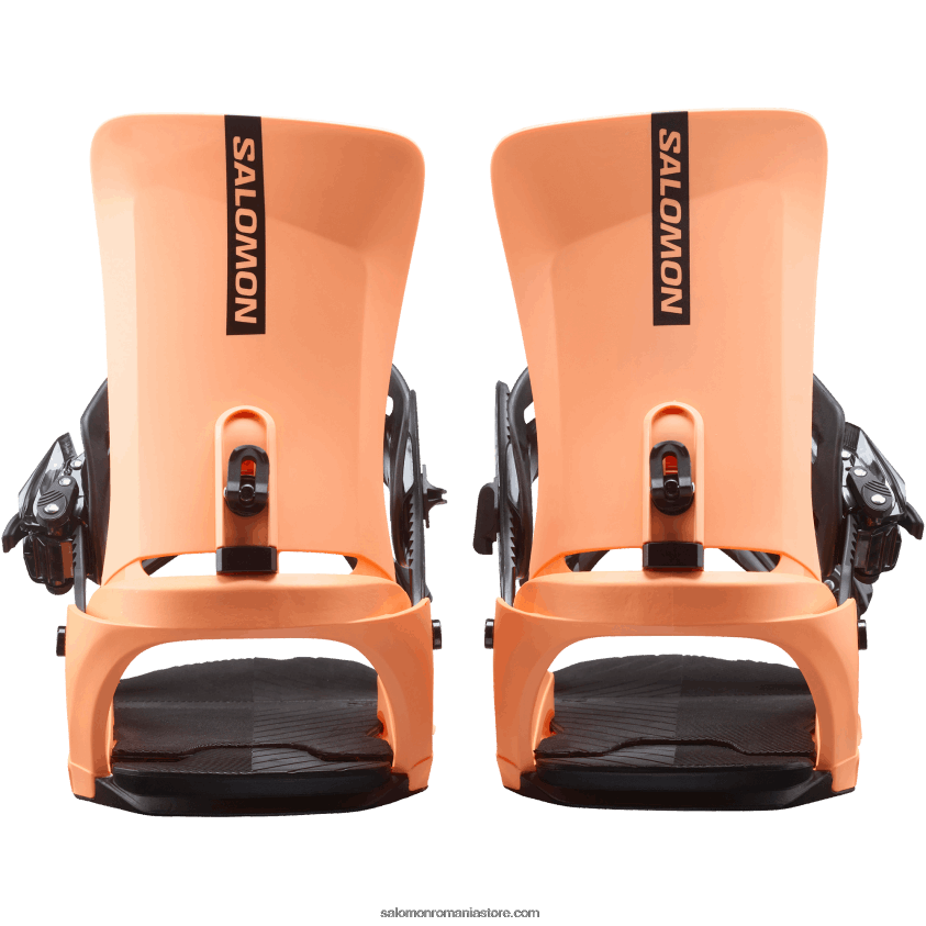 Salomon portocaliu neon legături pentru snowboard bărbați - ritm 6D8X2J605