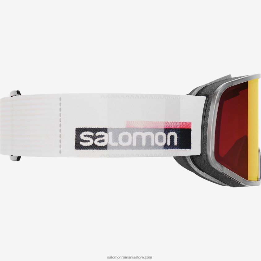 Salomon alb ochelari de protecție pentru bărbați - lo fi sigma 6D8X2J659
