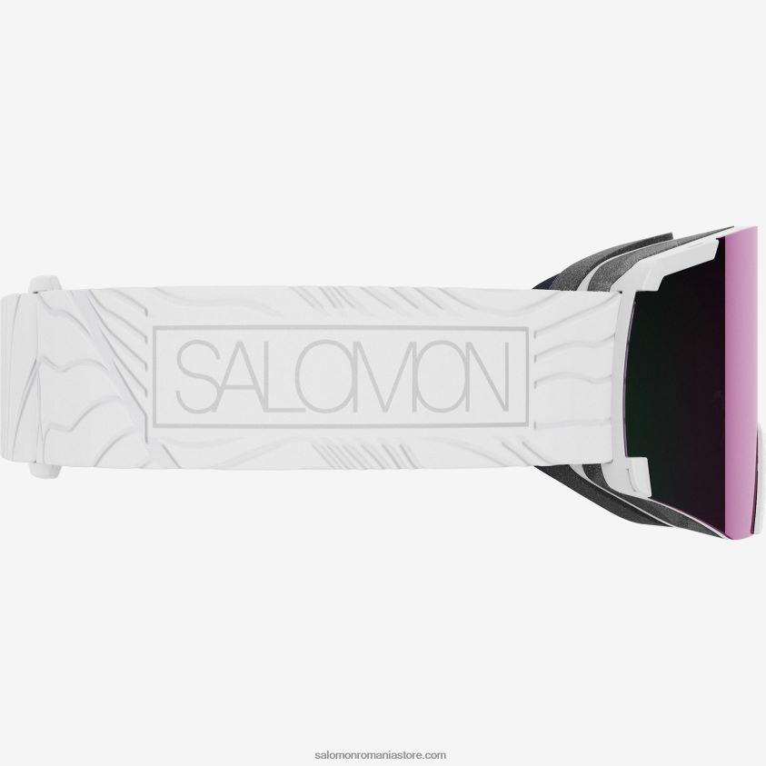 Salomon alb ochelari de protecție pentru bărbați - s/view sigma 6D8X2J655