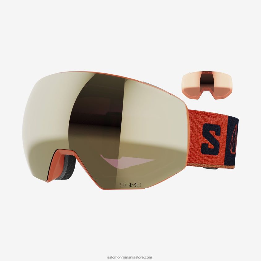Salomon ocru ars ochelari de protecție pentru bărbați - radium prime sigma (și lentile suplimentare) 6D8X2J669