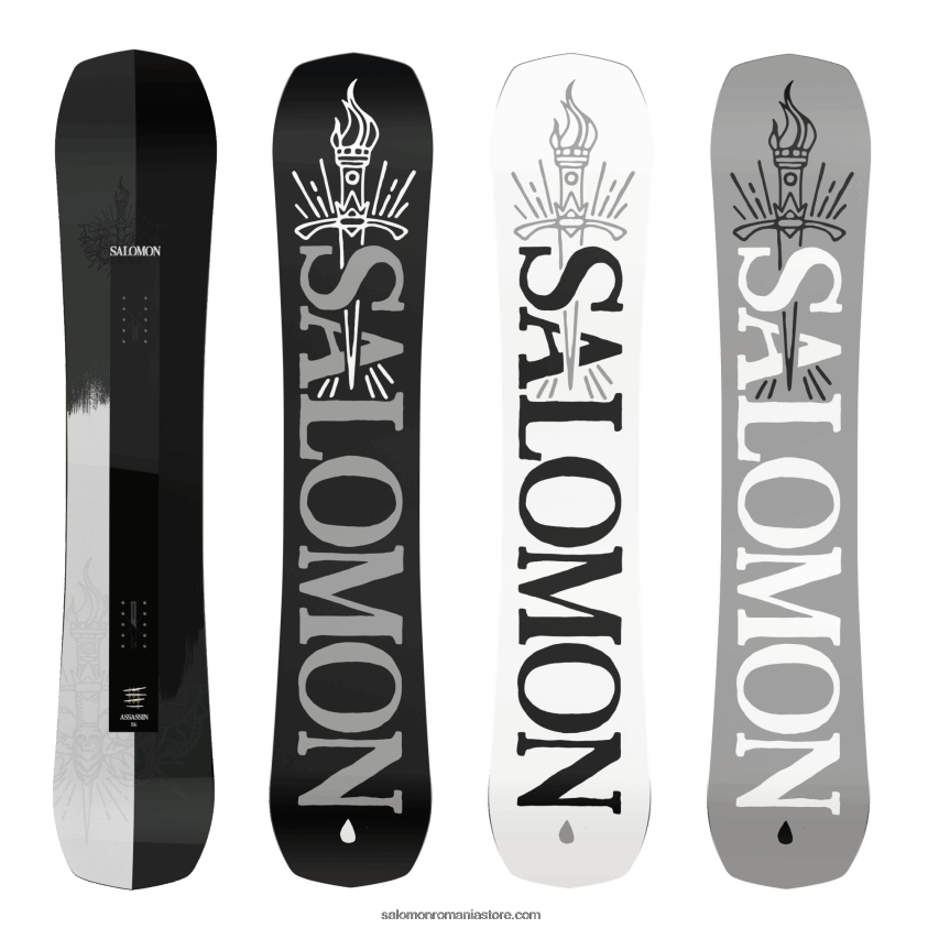 Salomon l47017200 park pentru bărbați și snowboard freestyle - assassin pro 6D8X2J575