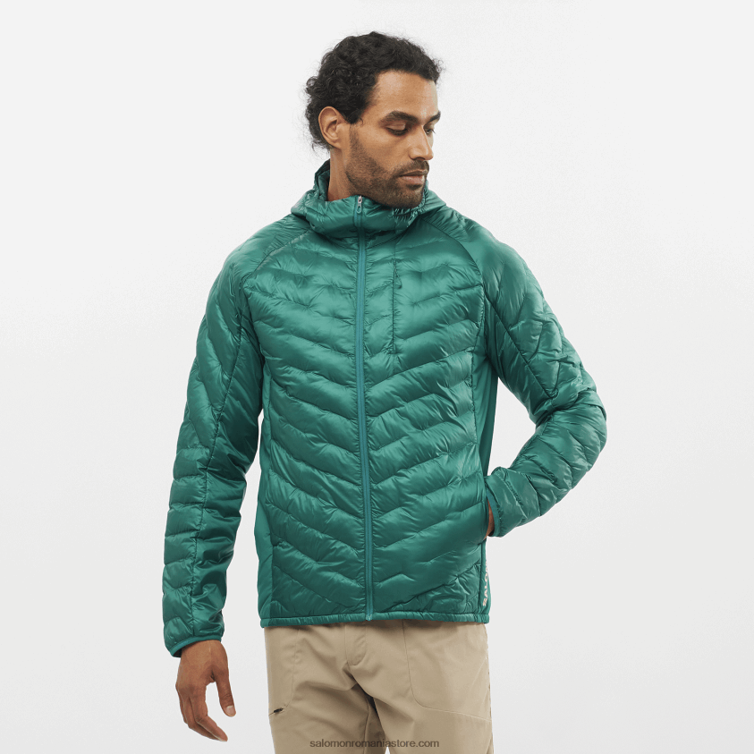 Salomon Pacific jachetă izolată bărbați cu glugă - contur primaloft 6D8X2J1088