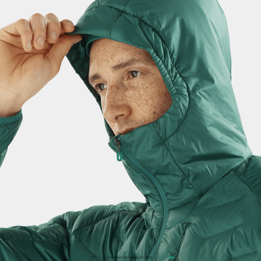 Salomon Pacific jachetă izolată bărbați cu glugă - contur primaloft 6D8X2J1088