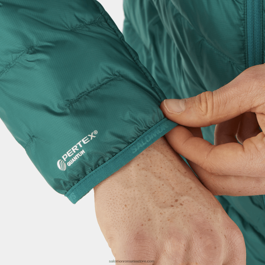 Salomon Pacific jachetă izolată bărbați cu glugă - contur primaloft 6D8X2J1088