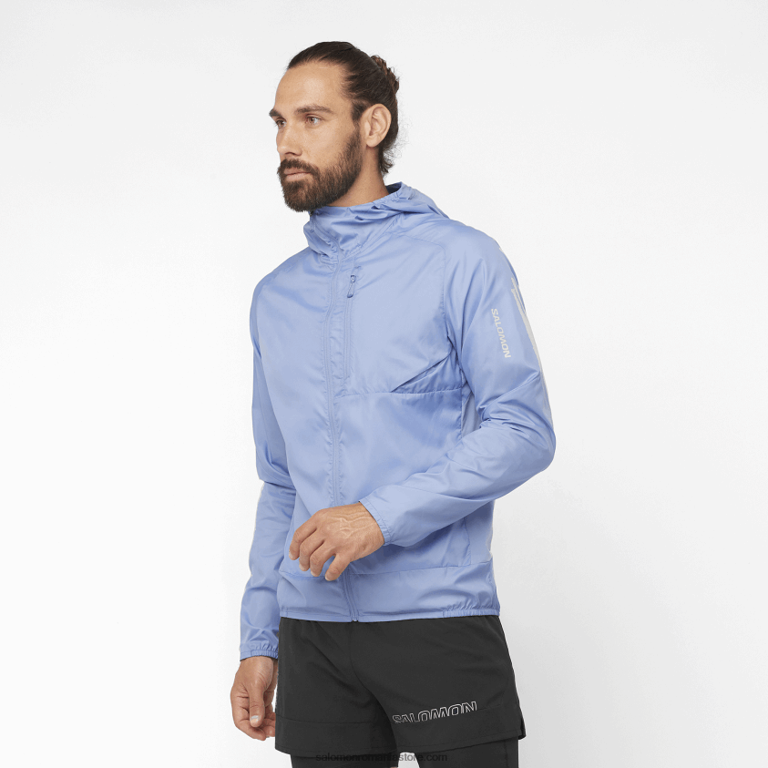Salomon conac englezesc jachetă de vânt pentru bărbați - bonatti cross wind 6D8X2J1090