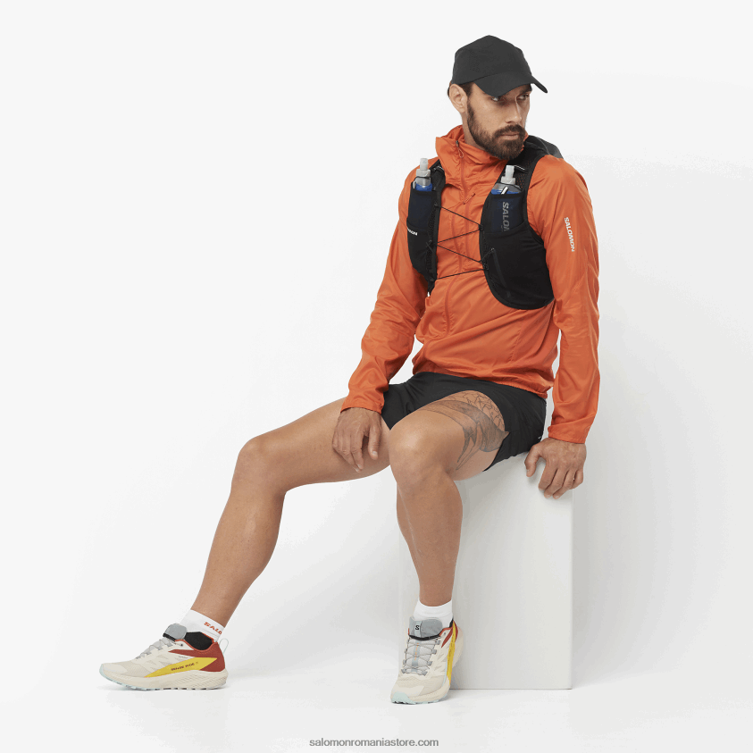 Salomon ocru ars jachetă de vânt pentru bărbați - bonatti cross wind 6D8X2J1091