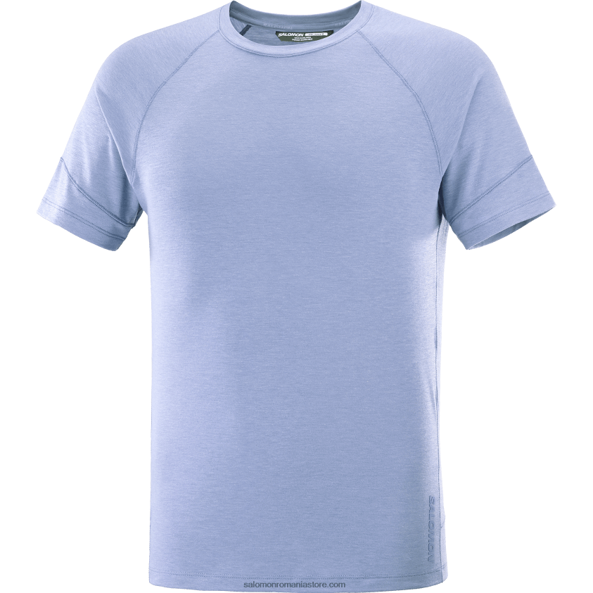 Salomon conac/hether englezesc tricou bărbați cu mânecă scurtă - runlife 6D8X2J1198