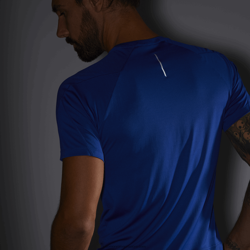 Salomon navigheaza pe internet tricou bărbați cu mânecă scurtă - cross run 6D8X2J236