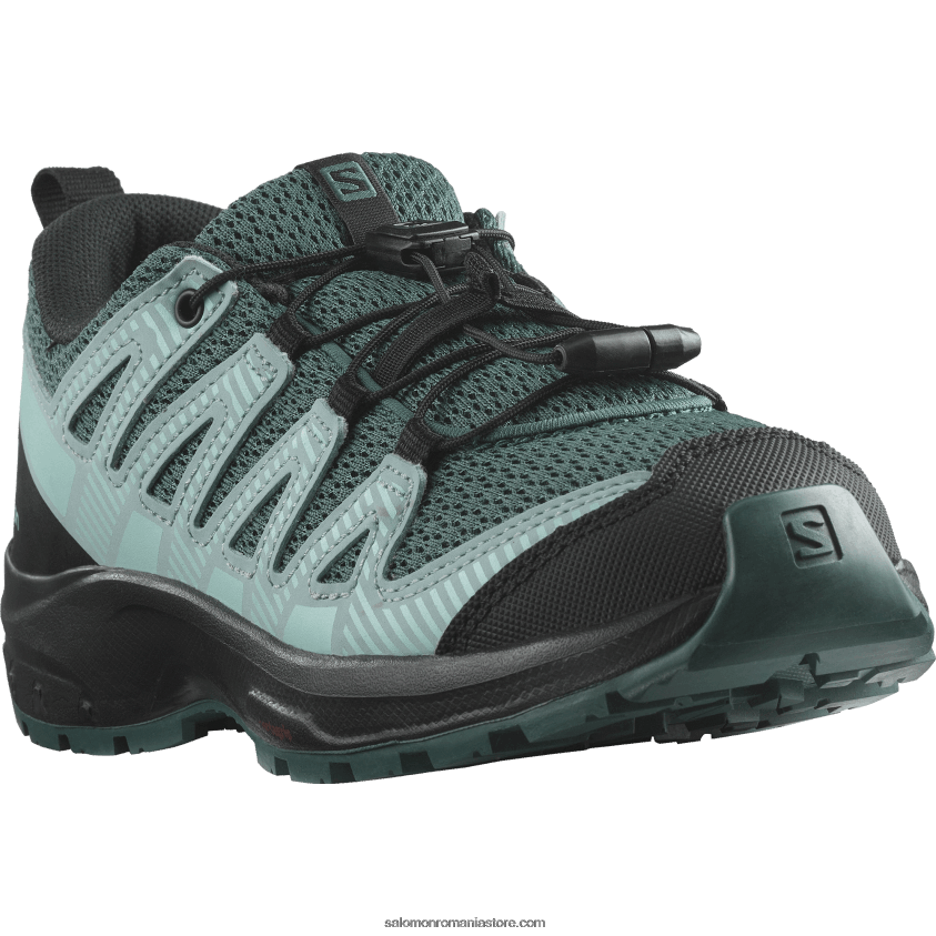 Salomon Stargazer/negru/albastru strălucire junior - pantofi copii - xa pro v8 6D8X2J1358