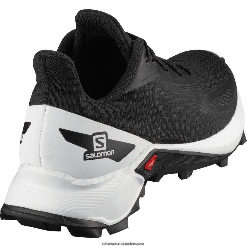 Salomon alb negru junior - pantofi pentru copii - alphacross blast 6D8X2J1349