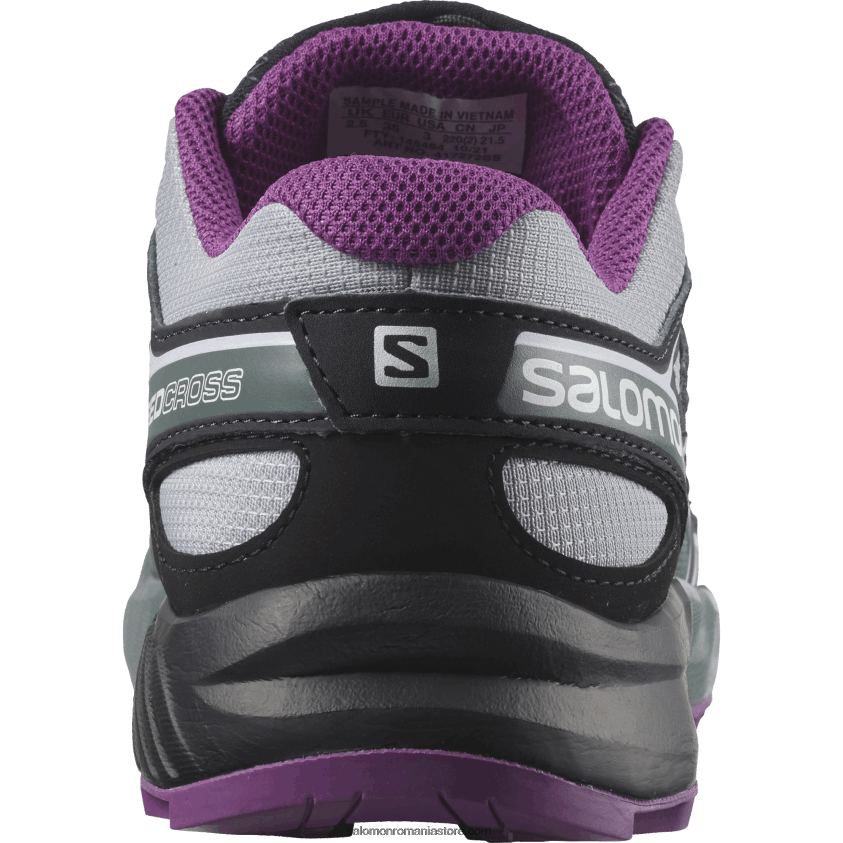 Salomon cariera/negru/struguri spumant junior - pantofi copii - speedcross 6D8X2J1353