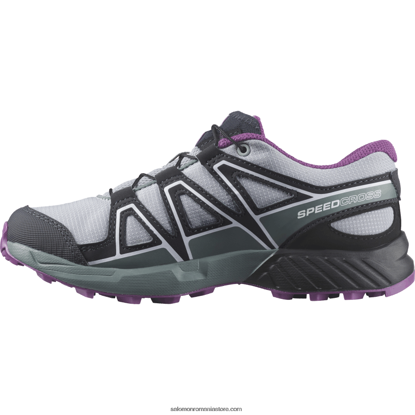 Salomon cariera/negru/struguri spumant junior - pantofi copii - speedcross 6D8X2J1353