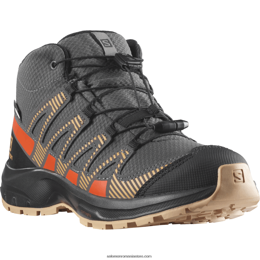 Salomon magnet/ghinda/rosie cherry junior - pantofi copii - xa pro v8 mid clima waterproof 6D8X2J1342